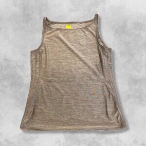 Lululemon Tank Top Lightweight Relaxed Fit Sleeveless Breathable Gray Women's M